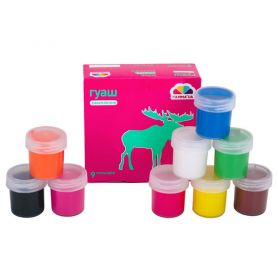 Гуашь 9 цветов по 20мл Увлечение Гамма UA Нововолынск Гуашь 9 цветов по 20мл Увлечение Гамма UA Нововолынск