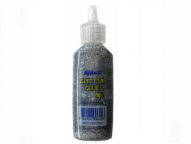 Краска-клей с блестками серебристая 22мл Classic Amos Краска-клей с блестками серебристая 22мл Classic Amos