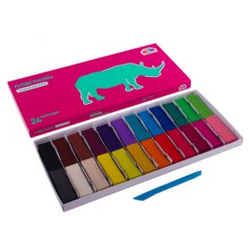 Пластилін Гамма UA Нововолинськ Захоплення 24 кольорів 480г Пластилін Гамма UA Нововолинськ Захоплення 24 кольорів 480г