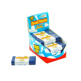 Пластилін WIG Travel Kids 30г восковий синій Пластилін WIG Travel Kids 30г восковий синій
