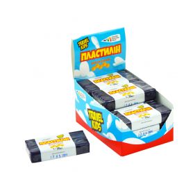 Пластилін WIG Travel Kids 30г восковий фіолетовий Пластилін WIG Travel Kids 30г восковий фіолетовий