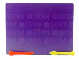 Дошка для пластиліну пластикова 19,5 x 25,4 + 2стека асорті Дошка для пластиліну пластикова 19,5 x 25,4 + 2стека асорті