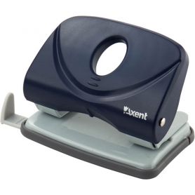 Діркопробивач Axent 20арк пластиковий з лінійкою, синій, Welle-2 Діркопробивач Axent 20арк пластиковий з лінійкою, синій, Welle-2