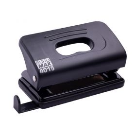 Діркопробивач Buromax 10арк пластиковий з лінійкою чорний Діркопробивач Buromax 10арк пластиковий з лінійкою чорний