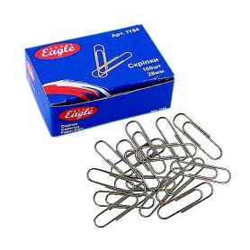 Скріпка 28мм овальна 100шт Eagle золотиста Скріпка 28мм овальна 100шт Eagle золотиста