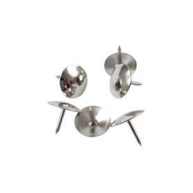 Кнопки 50шт нікельовані Axent