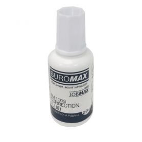 Корректирующая жидкость JOBMAX 20мл спиртовая основа Корректирующая жидкость JOBMAX 20мл спиртовая основа