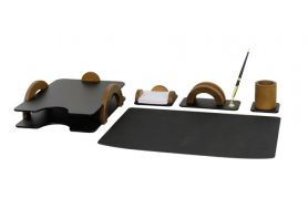 Набор настольный 5 предметов Bestar ARCH орех Набор настольный 5 предметов Bestar ARCH орех