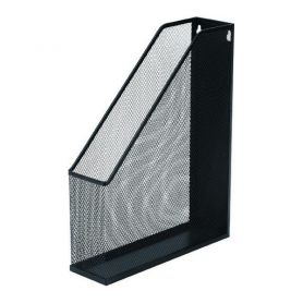 Лоток вертикальный 1 отделение металлический сетка черный Klerk Лоток вертикальный 1 отделение металлический сетка черный Klerk