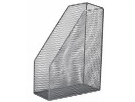 Лоток вертикальный 1 отделение металлический сетка серебро Buromax Лоток вертикальный 1 отделение металлический сетка серебро Buromax