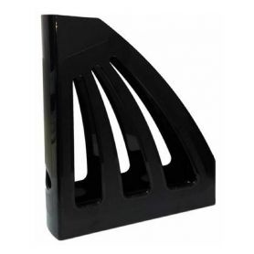 Лоток вертикальный 1 отделение пластиковый черный КіП Лоток вертикальный 1 отделение пластиковый черный КіП