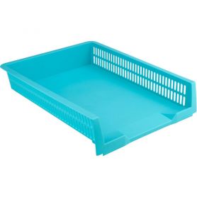 Лоток горизонтальний пластиковий м'ятнмй Axent Лоток горизонтальний пластиковий м'ятнмй Axent