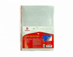Файл А-4 глянц. 40мкм перфорація орнамент Optima Файл А-4 глянц. 40мкм перфорація орнамент Optima