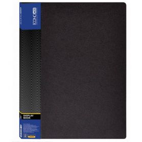 Папка пластикова А-4 20 файлів Economix чорна Папка пластикова А-4 20 файлів Economix чорна