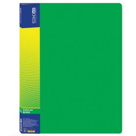 Папка пластикова А-4 20 файлів Economix зелена Папка пластикова А-4 20 файлів Economix зелена