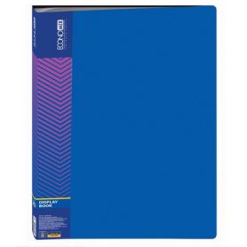 Папка пластикова А-4 40 файлів Economix синя Папка пластикова А-4 40 файлів Economix синя