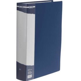 Папка пластикова А-4 80 файлів Buromax в пластиковому боксі синя Папка пластикова А-4 80 файлів Buromax в пластиковому боксі синя