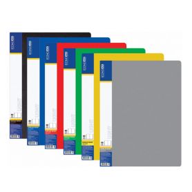 Папка пластикова А-4 40 файлів Economix Light асорті Папка пластикова А-4 40 файлів Economix Light асорті