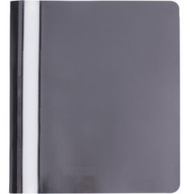 Скоросшиватель А-5 Economix фактура глянец черный Скоросшиватель А-5 Economix фактура глянец черный