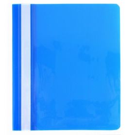 Скоросшиватель А-5 Economix фактура глянец синий Скоросшиватель А-5 Economix фактура глянец синий