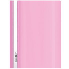 Скоросшиватель А-4 Economix Light фактура глянец розовый Скоросшиватель А-4 Economix Light фактура глянец розовый