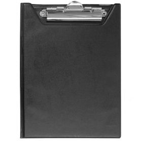 Кліпборд-папка А-5 PVC чорна Buromax Кліпборд-папка А-5 PVC чорна Buromax