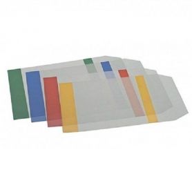 Обложка для тетрадей А-4 цветные поля PVC 90мкм ZіBі Обложка для тетрадей А-4 цветные поля PVC 90мкм ZіBі