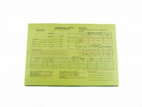 Бланк путевой лист грузового авто ф №2 50 экз.