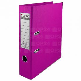 Папка-регистратор А-4 75мм РР Axent Prestige двухстороннее покрытие розовая Папка-регистратор А-4 75мм РР Axent Prestige двухстороннее покрытие розовая