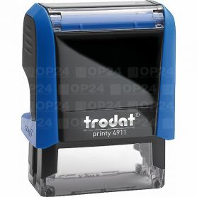 Оснастка Trodat для штампа 38х14мм Printy, пластик синий Оснастка Trodat для штампа 38х14мм Printy, пластик синий