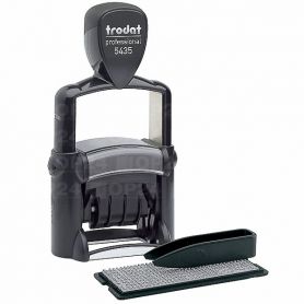Датер Trodat Proffesional текстовий 2 рядковий, метал-пластик Датер Trodat Proffesional текстовий 2 рядковий, метал-пластик