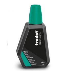 Краска штемпельная Trodat 28мл зеленая