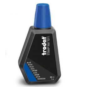 Краска штемпельная Trodat 28мл синяя