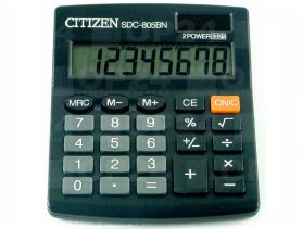 Калькулятор Citizen 8р бухг. 2эл.питания 131х102х18,5 Калькулятор Citizen 8р бухг. 2эл.питания 131х102х18,5