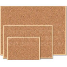 Дошка коркова 90х120см дерев'яна рамка BuroMax Дошка коркова 90х120см дерев'яна рамка BuroMax