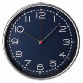 Часы настенные пластиковые Optima SPEED, темно-синие Часы настенные пластиковые Optima SPEED, темно-синие