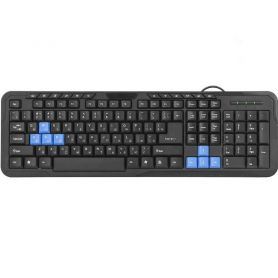 Клавиатура Defender проводная чорна