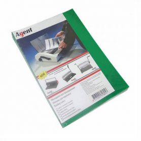 Обложка А-4 для переплета 180 мкм прозрачная зеленая Обложка А-4 для переплета 180 мкм прозрачная зеленая