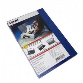 Обложка А-4 для переплета 180 мкм прозрачная синяя Обложка А-4 для переплета 180 мкм прозрачная синяя