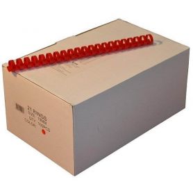 Пружина пластиковая 19мм красная круглая (до 150л.) Пружина пластиковая 19мм красная круглая (до 150л.)