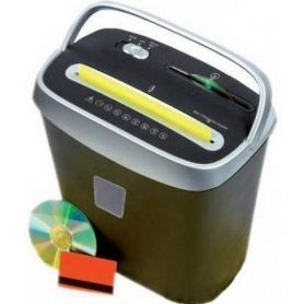 Знищувач паперу 9арк. фрагменти 3,8х5мм, корзина 15л Agent 009X Знищувач паперу 9арк. фрагменти 3,8х5мм, корзина 15л Agent 009X