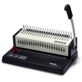 Брошуровщик Agent B-15 blue А4 ручной,перфор. 16лист.,плетения 250арк.