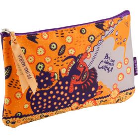 Пенал Kite на молнии, отделение, Prima Maria, 19х12,5х1см