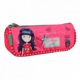 Пенал YES на молнии 1отделение, Santoro Summer, полиэстер, 20х8х5см Пенал YES на молнии 1отделение, Santoro Summer, полиэстер, 20х8х5см