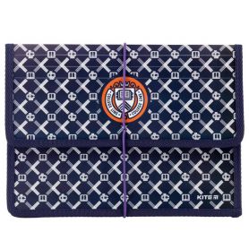 Папка для зошитів В-5 пл. на гумці синя College Line Kite Папка для зошитів В-5 пл. на гумці синя College Line Kite