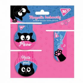 Закладка с магнитом YES Meow (за 3шт) Закладка с магнитом YES Meow (за 3шт)