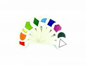 Веер цвета + геометрические фигуры