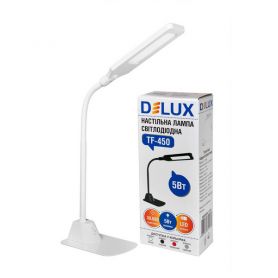 Светильник настольный 5W (светодіодний) білий Delux Светильник настольный 5W (светодіодний) білий Delux