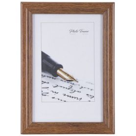 Фоторамка А-4 21х30 LA Коричневая светлая