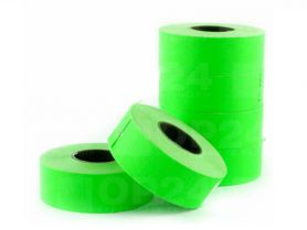 Етикет стрічка 21,5х12 1500шт пряма зелена СПІТЧ Етикет стрічка 21,5х12 1500шт пряма зелена СПІТЧ